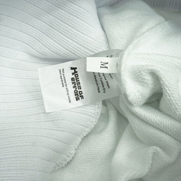 House of Errors White Tailor Thread House Of Errors Eye Embroidered Hoodie - Picture 10 of 11